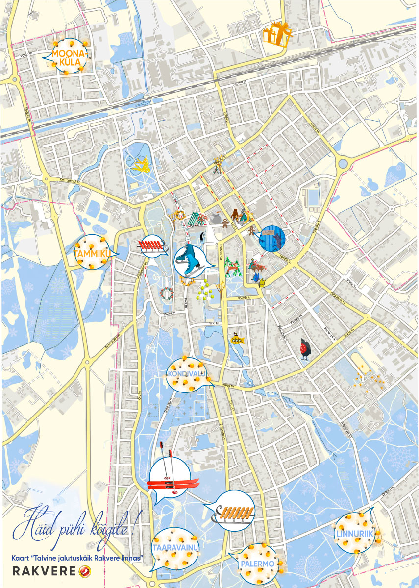 Talvine jalutuskäik Rakveres 2025