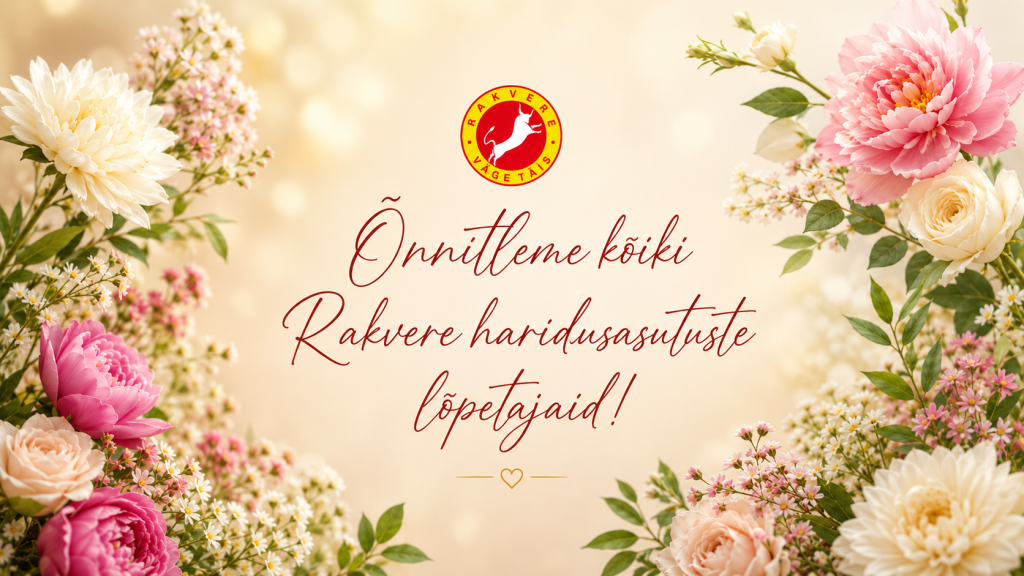 Õnnesoovid kõigile haridusasutuste lõpetajaile