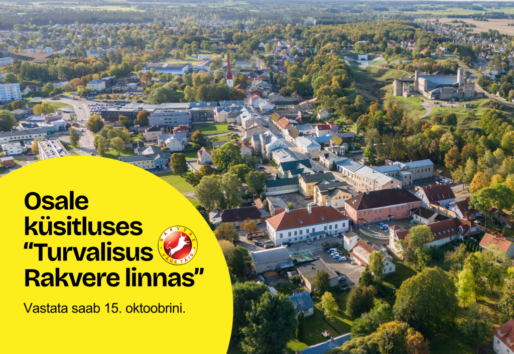 Rakvere kutsub elanikke kaasa rääkima turvalisuse ja kriisivalmiduse teemadel